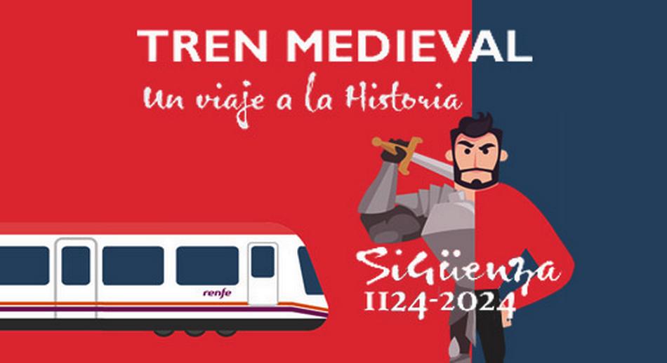El Tren Medieval inicia su temporada para conocer la ciudad de Sigüenza
