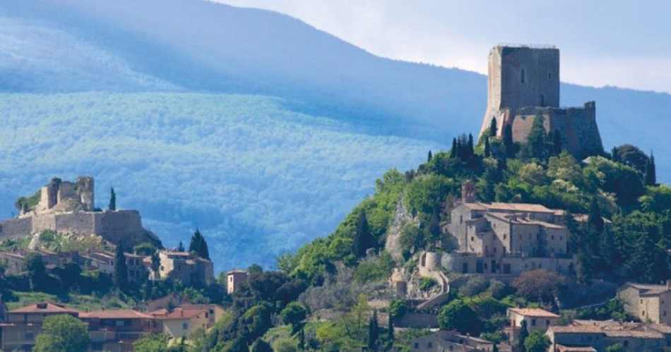 Castiglione d Orcia rocca