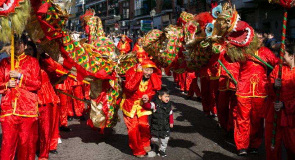 Celebración año nuevo chino Madrid