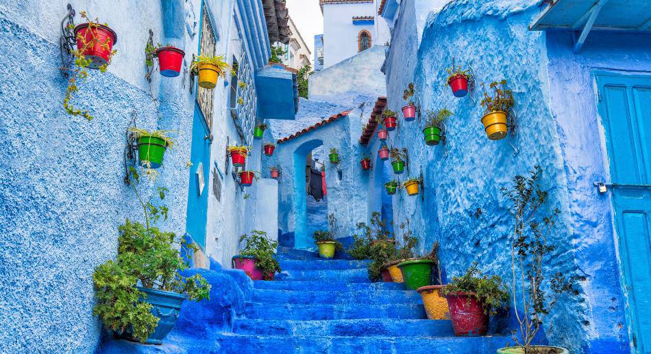 Chefchaouen Marruecos. Destino Blue Monday