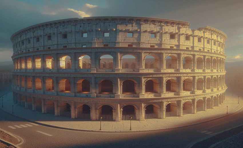 Coliseum de Roma Italia 1