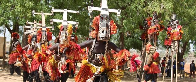 Danzas ancestrales en Dogon de Mali
