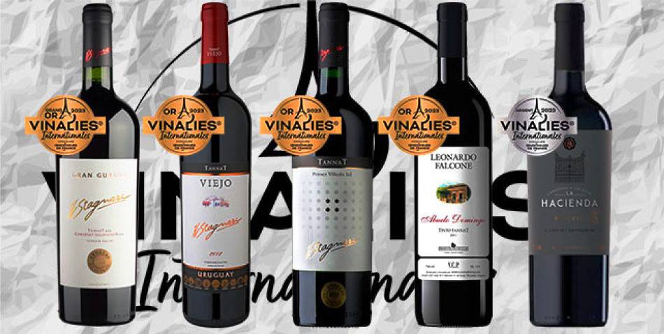 Grand Or Vinalies 2023 para vinos de  Uruguay