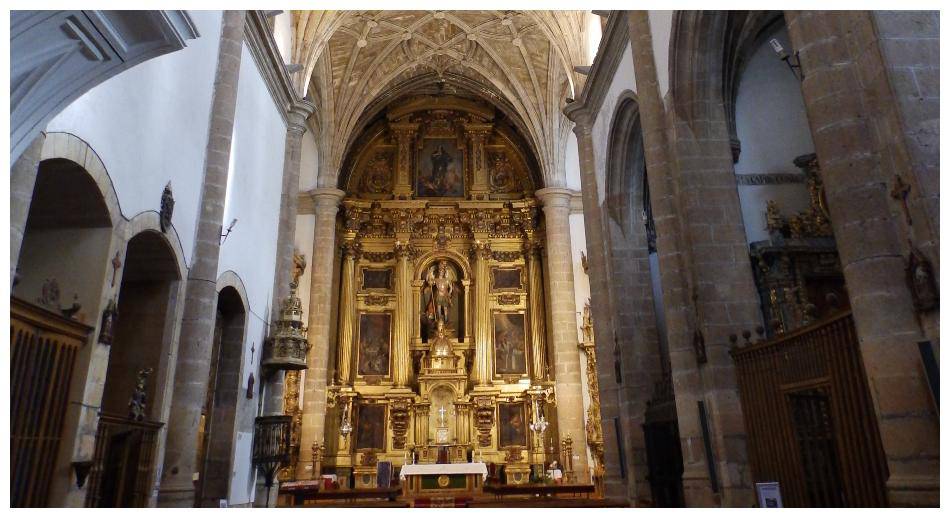 Interior Iglesia de San Miguel Segovia
