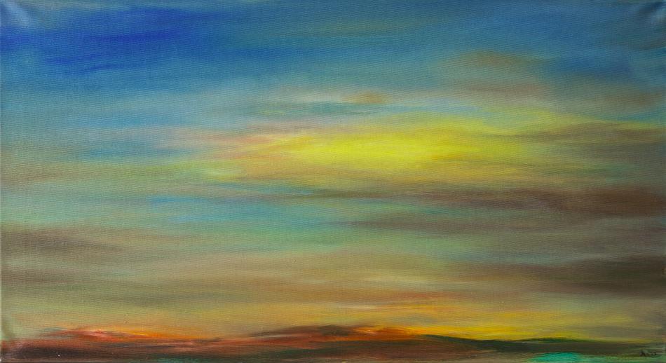 LA NUBE óleo