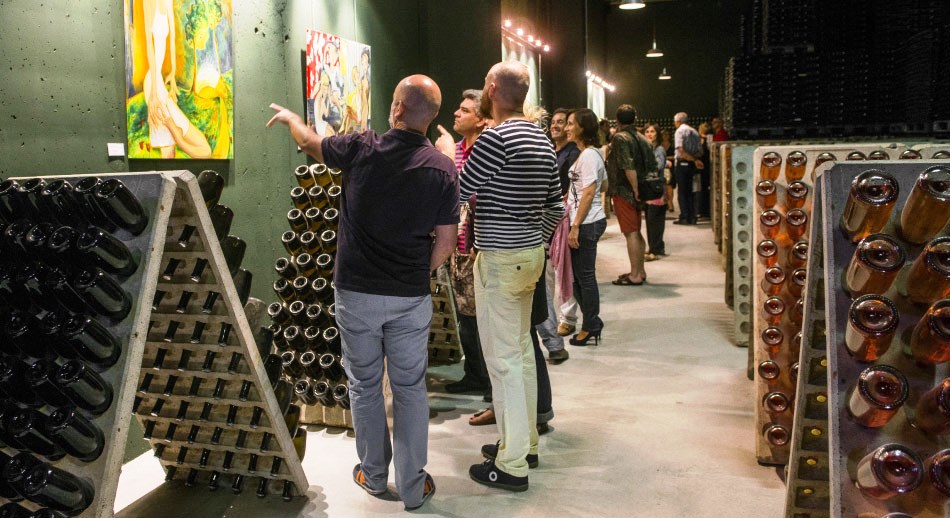Los top10 verano entre viñas  en el Penedès - bodega