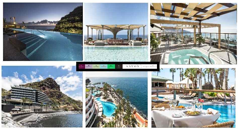 Madeira Hoteles Savoy collage