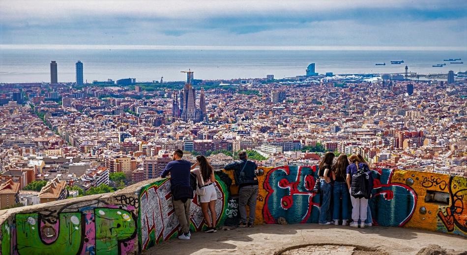 Mirador del Bunkers del Carmel Barcelona Jacint Pujades