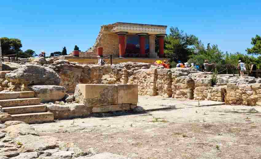 Palacio Cnossos ruinas Creta