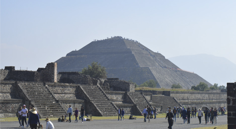 Pirámides Teotihuacan en México 