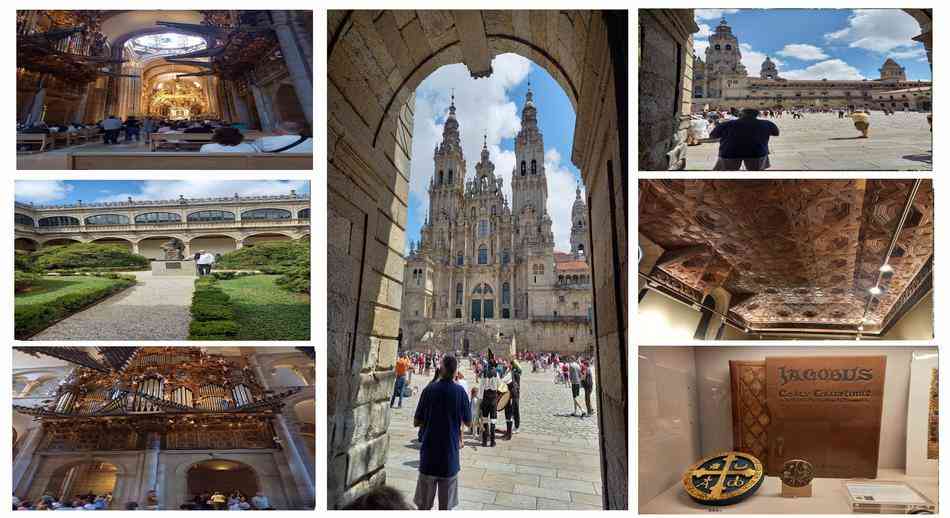 Santiago de Compostela Collage noviembre