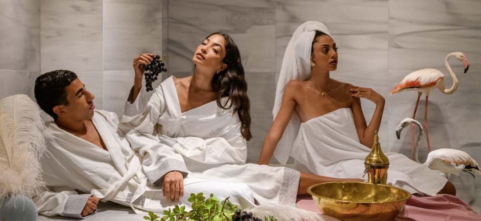 Spa y masaje en pareja al estilo egipcio en un hammam de lujo