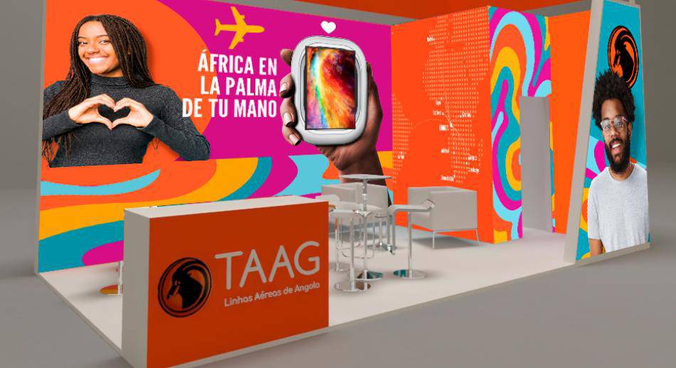 Stand TAAG ANGOLA AIRLINES en Fitur 2023