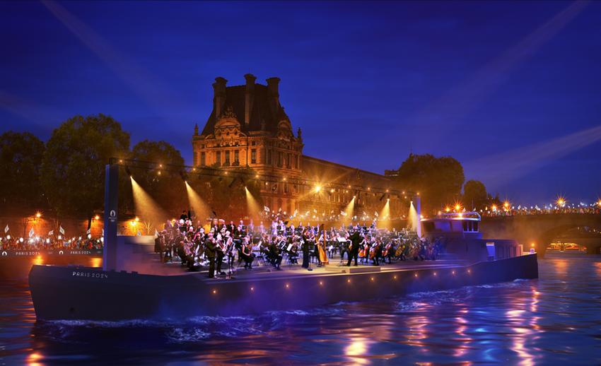 The floating symphony orchestra París