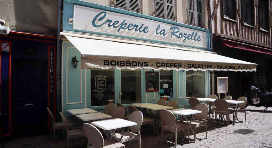 Troyes medieval y colorida -Creperie Rozelle