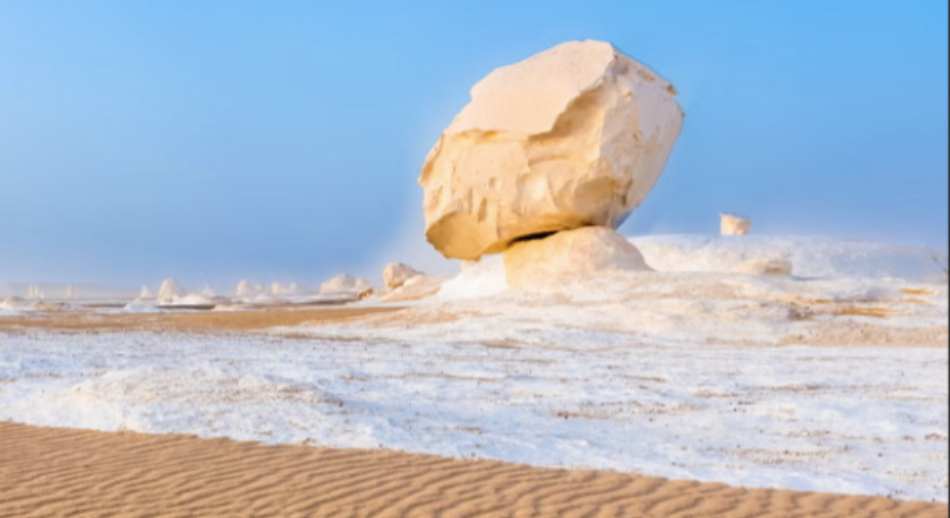 Visitar el Desierto Blanco y el Oasis de Bahariya