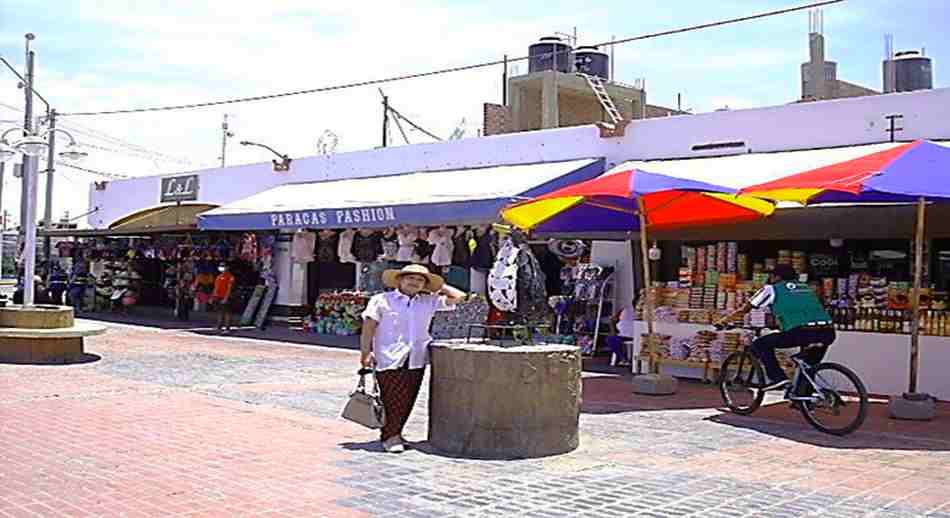 Vista del Boulevard de Paracas Perú