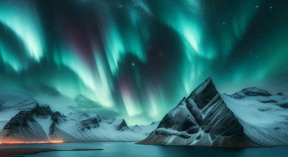 aurora boreal en Islandia 2