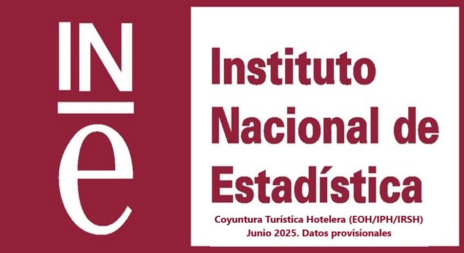 Coyuntura Turística Hotelera (EOH/IPH/IRSH) Junio 2025. Datos provisionales