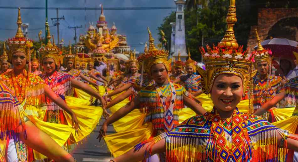 Festival Nakhon Si Thammarat en Tailandia