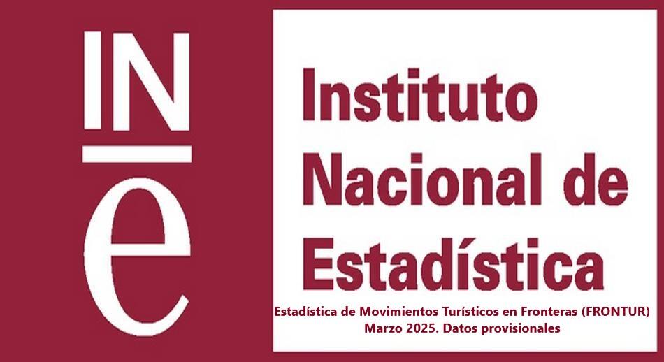 Estadística de Movimientos Turísticos en Fronteras (FRONTUR) Marzo 2025. Datos provisionales