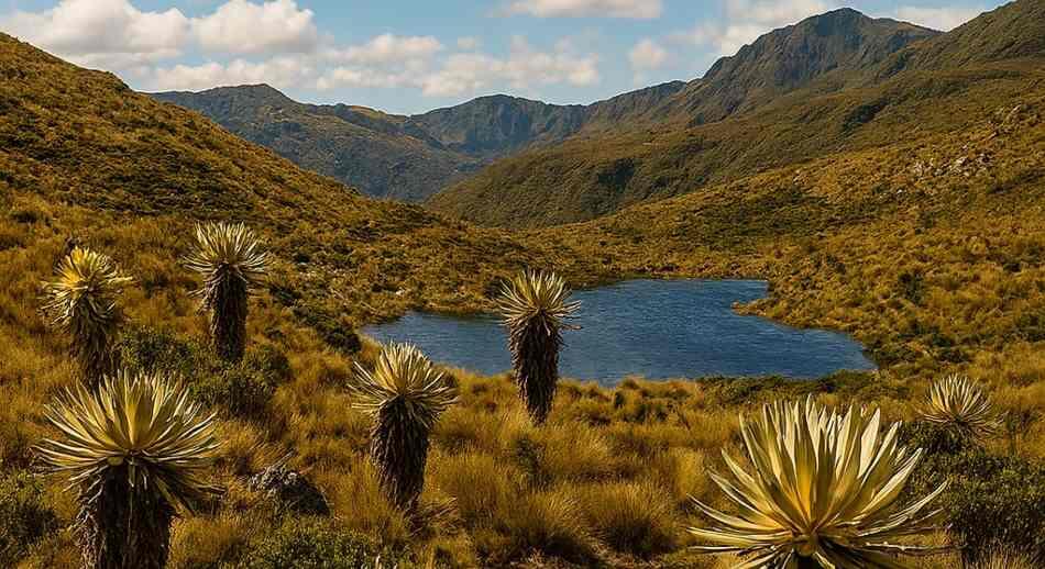 Páramo de Santurbán en Colombia