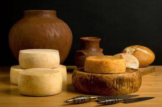 Variedad de quesos de Canarias