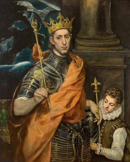 San Luis rey de Francia El Greco