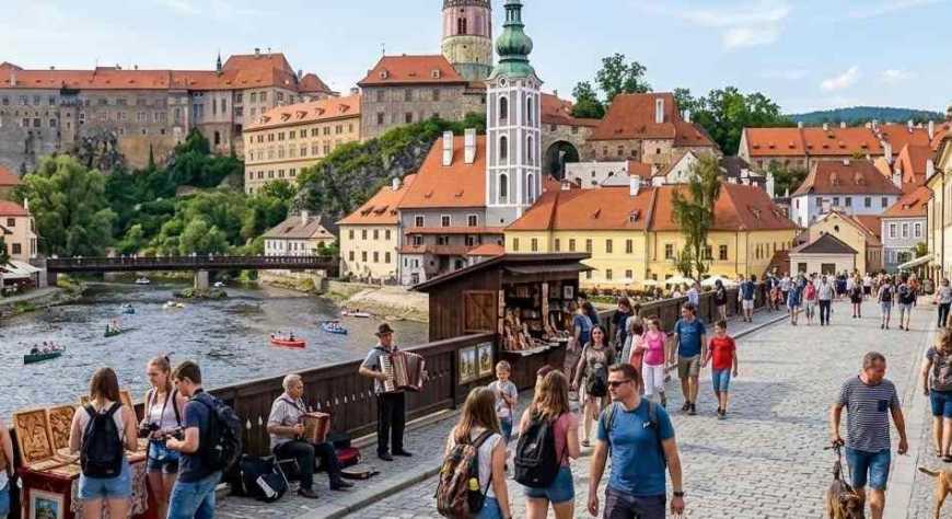 Český Krumlov, la ciudad checa donde el río dibuja un castillo de cuento y el tiempo parece haberse detenido