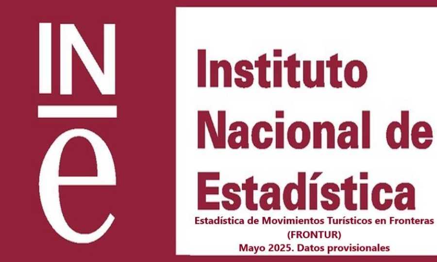 Estadística de Movimientos Turísticos en Fronteras (FRONTUR) Mayo 2025. Datos provisionales