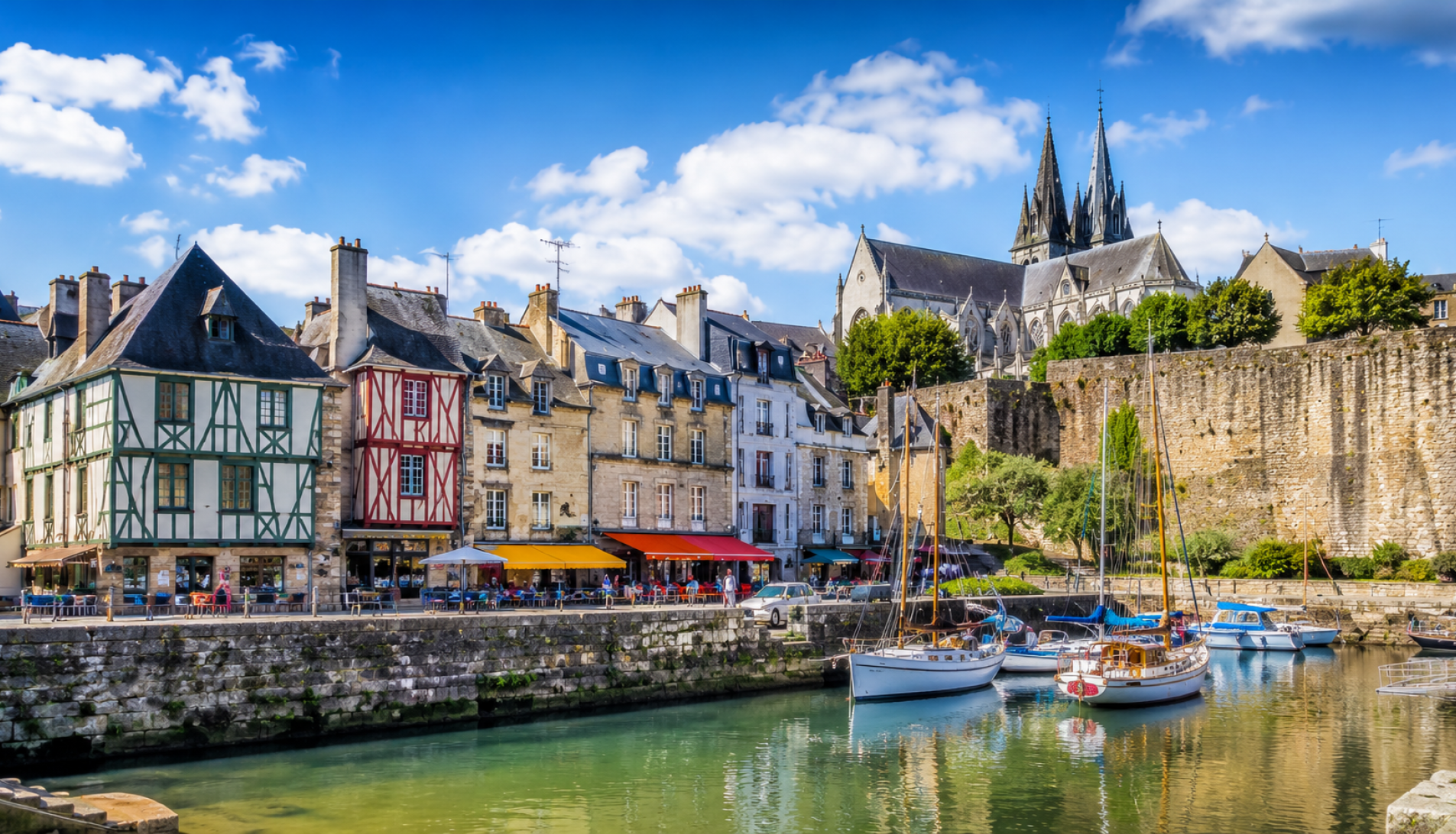 Vannes, entre murallas históricas y encanto bretón