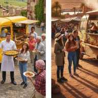 Chefs itinerantes y food trucks internacionales: la movilidad al servicio del turismo gastronómico