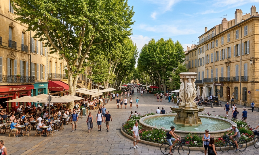 Aix-en-Provence, la perla elegante de la Provenza