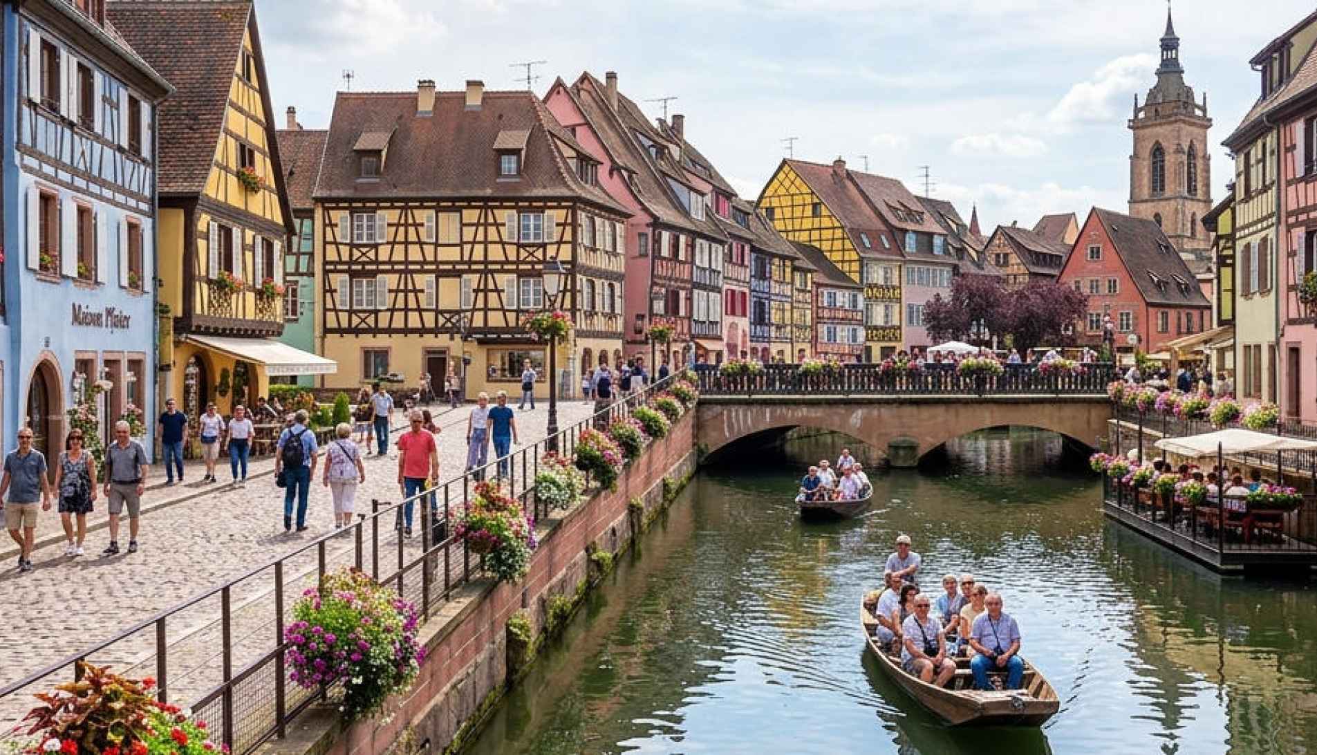 COLMAR, UNA CIUDAD FRANCESA CON ENCANTO QUE COMBINA HISTORIA, CULTURA Y UNA ATMÓSFERA ÚNICA