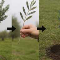 Cómo plantar un olivo partiendo de las ramas y hacerlo paso a paso