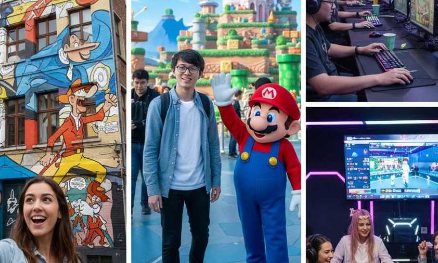 Turismo de cómic y videojuegos: explorando mundos que cobran vida