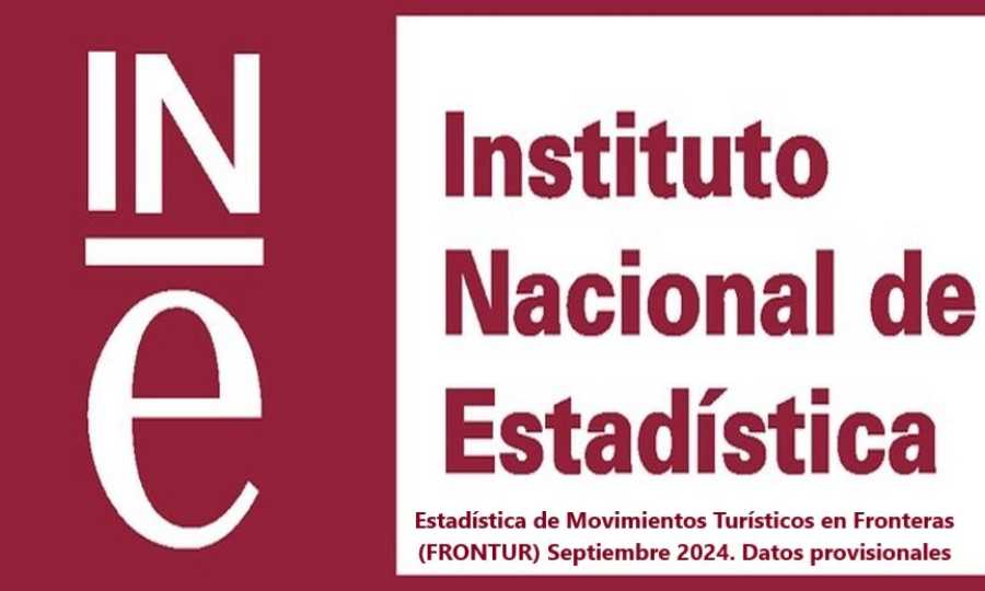 Estadística de Movimientos Turísticos en Fronteras (FRONTUR) Septiembre 2024. Datos provisionales