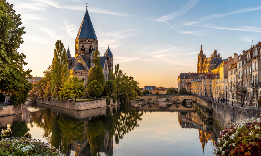 Metz, entre historia, arquitectura y tranquilidad en el este de Francia