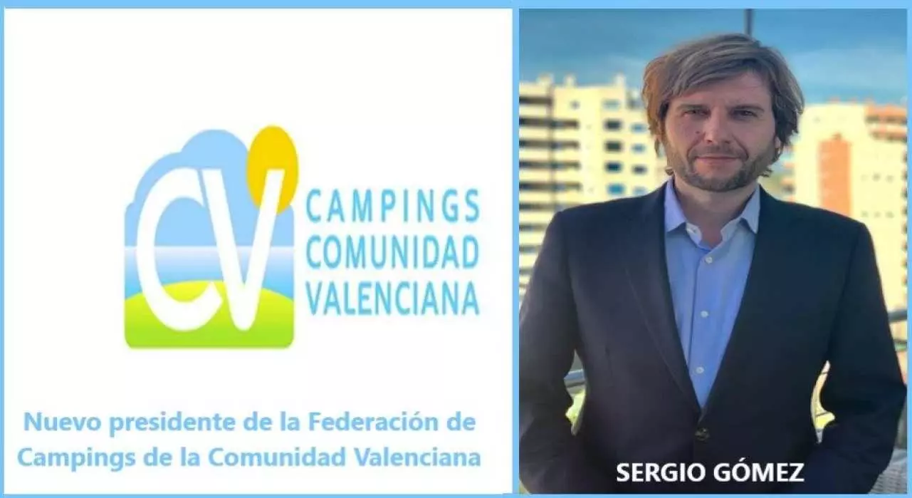 Sergio Gómez, nuevo presidente de la Federación de Campings de la Comunidad Valenciana