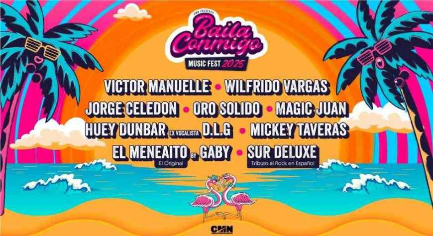 Baila Conmigo Fest 2025, la fiesta anual más esperada por los latinos, reunirá en Miami a ídolos de la música tropical