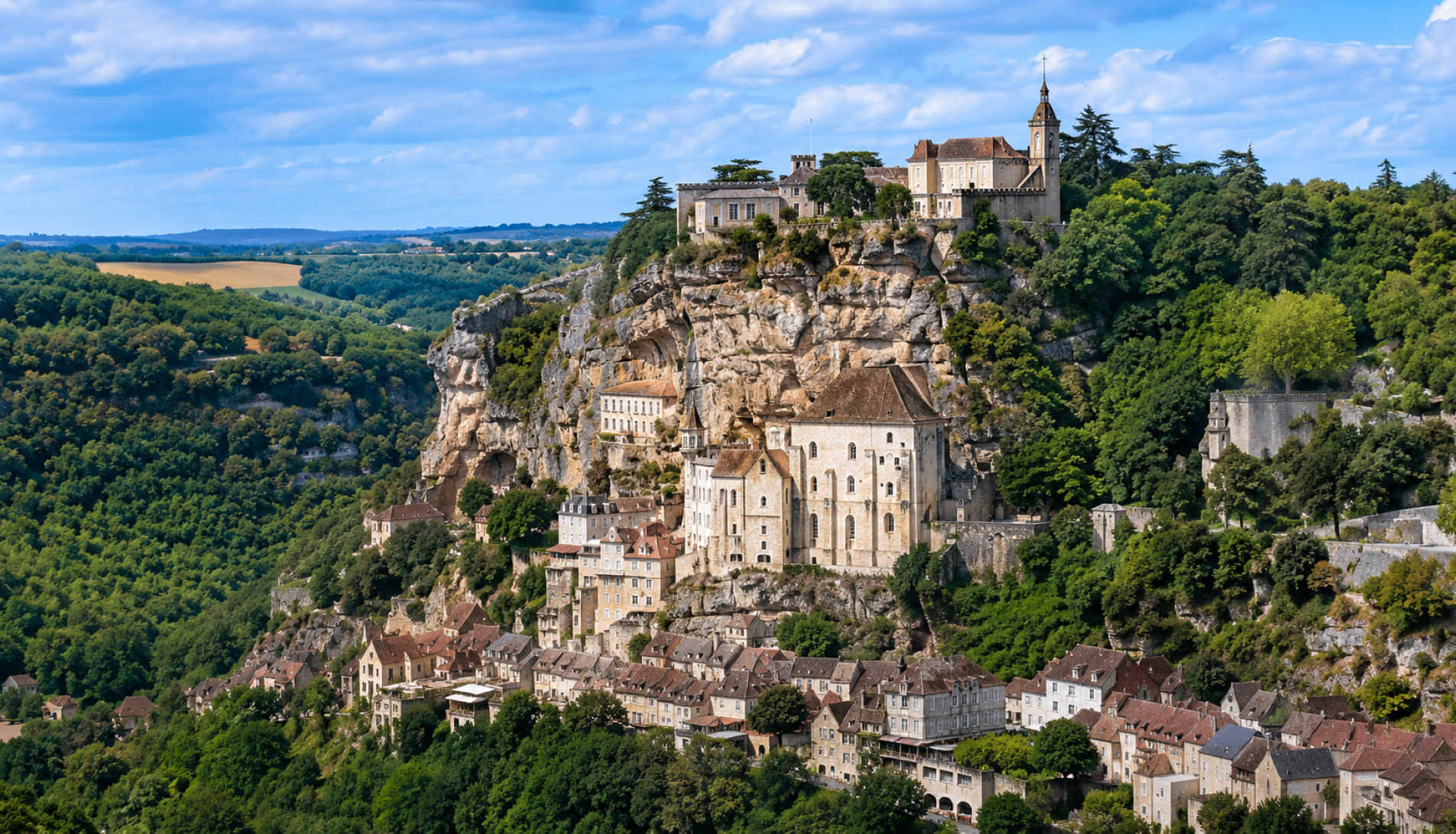 Rocamadour, entre acantilados, historia y encanto medieval
