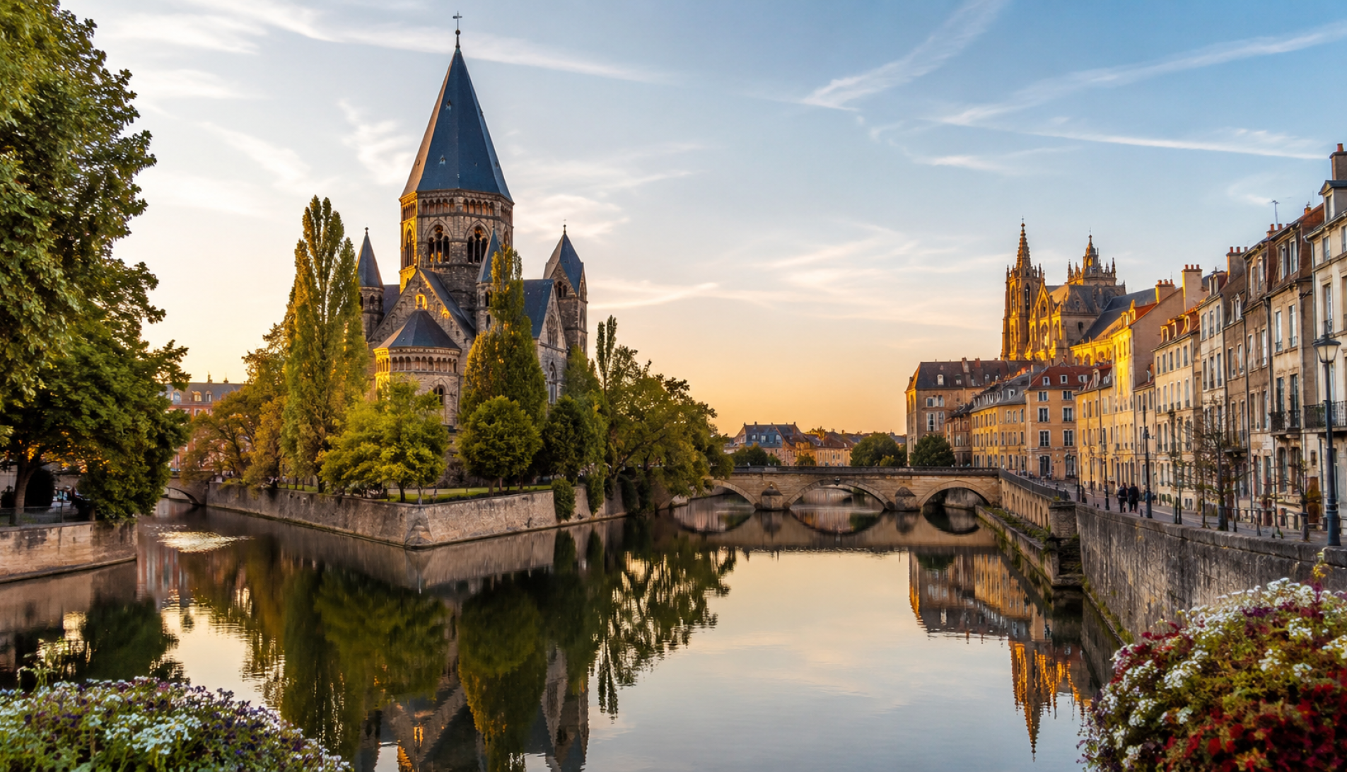 Metz, entre historia, arquitectura y tranquilidad en el este de Francia