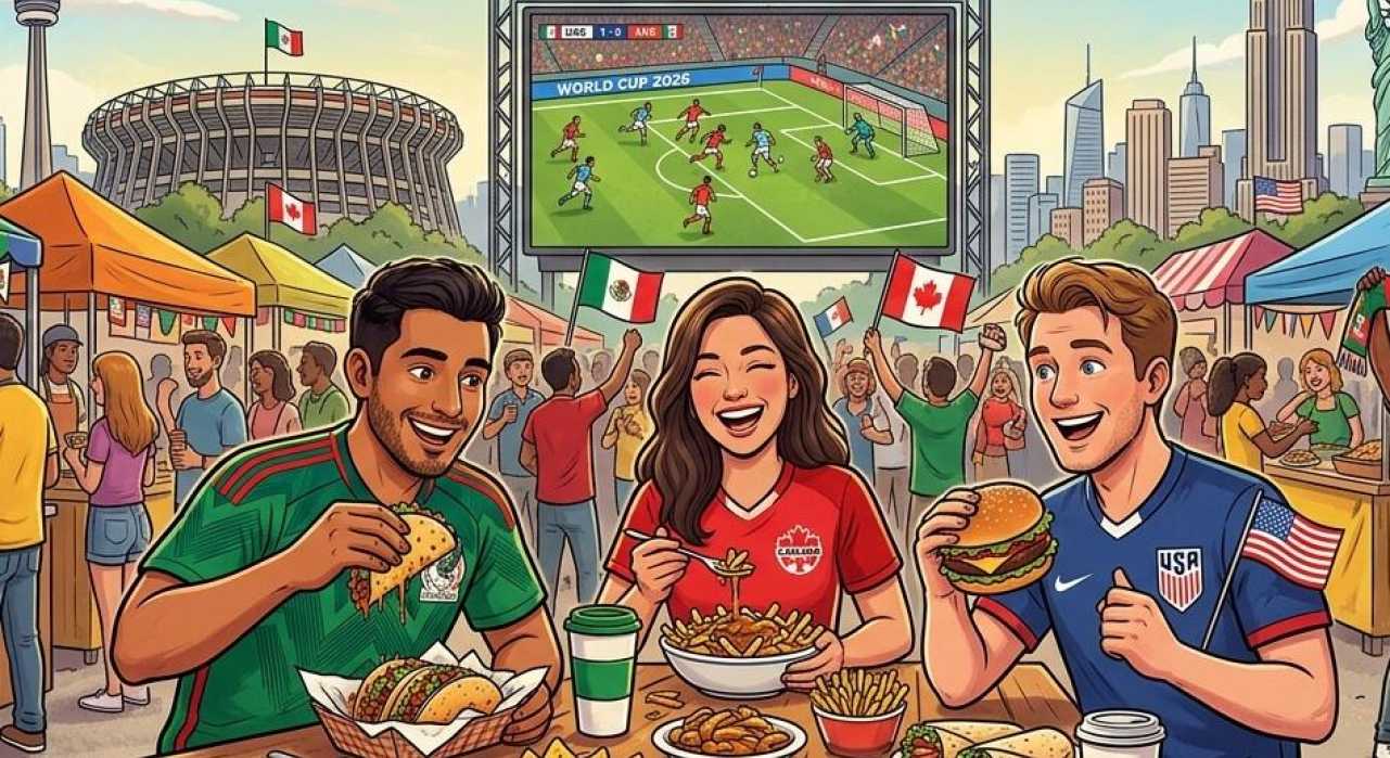 Mundial 2026: dónde comer bien y barato en Estados Unidos, México y Canadá mientras disfrutas del fútbol