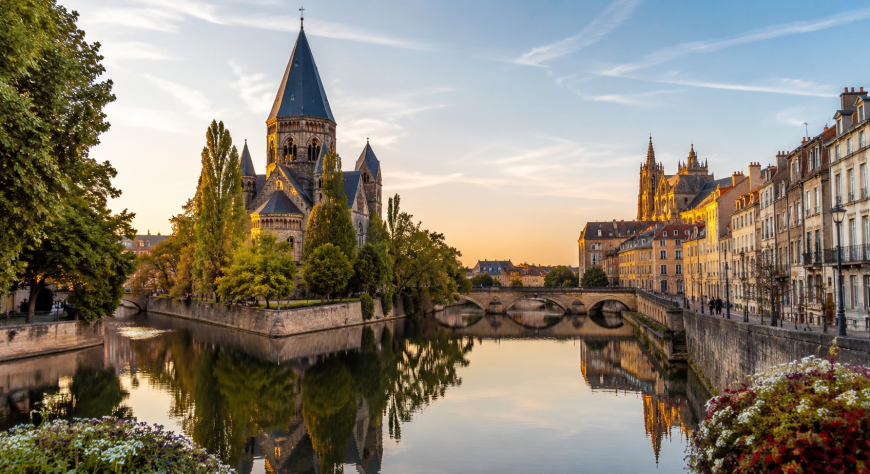 Metz, entre historia, arquitectura y tranquilidad en el este de Francia
