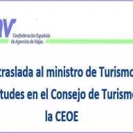 CEAV traslada al ministro de Turismo sus inquietudes en el Consejo de Turismo de la CEOE 