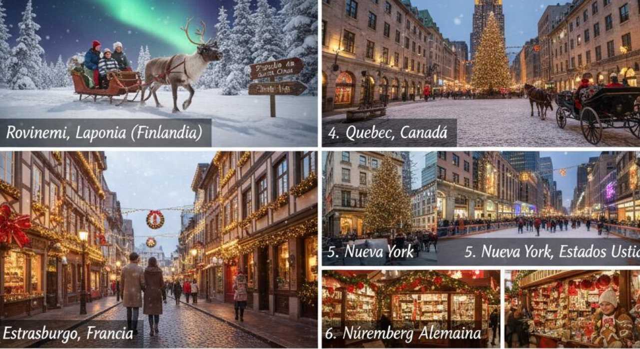 Destinos favoritos para viajar en Navidad: magia que se vive y se comparte