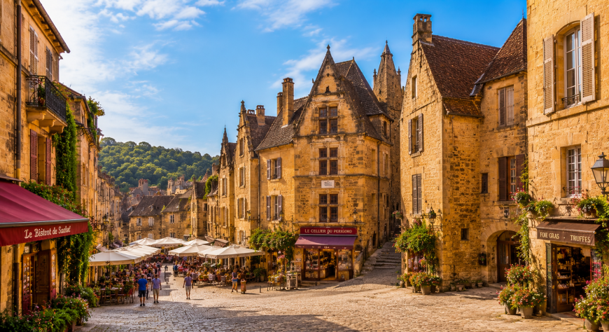 Sarlat-la-Canéda, entre historia medieval y encanto del Périgord