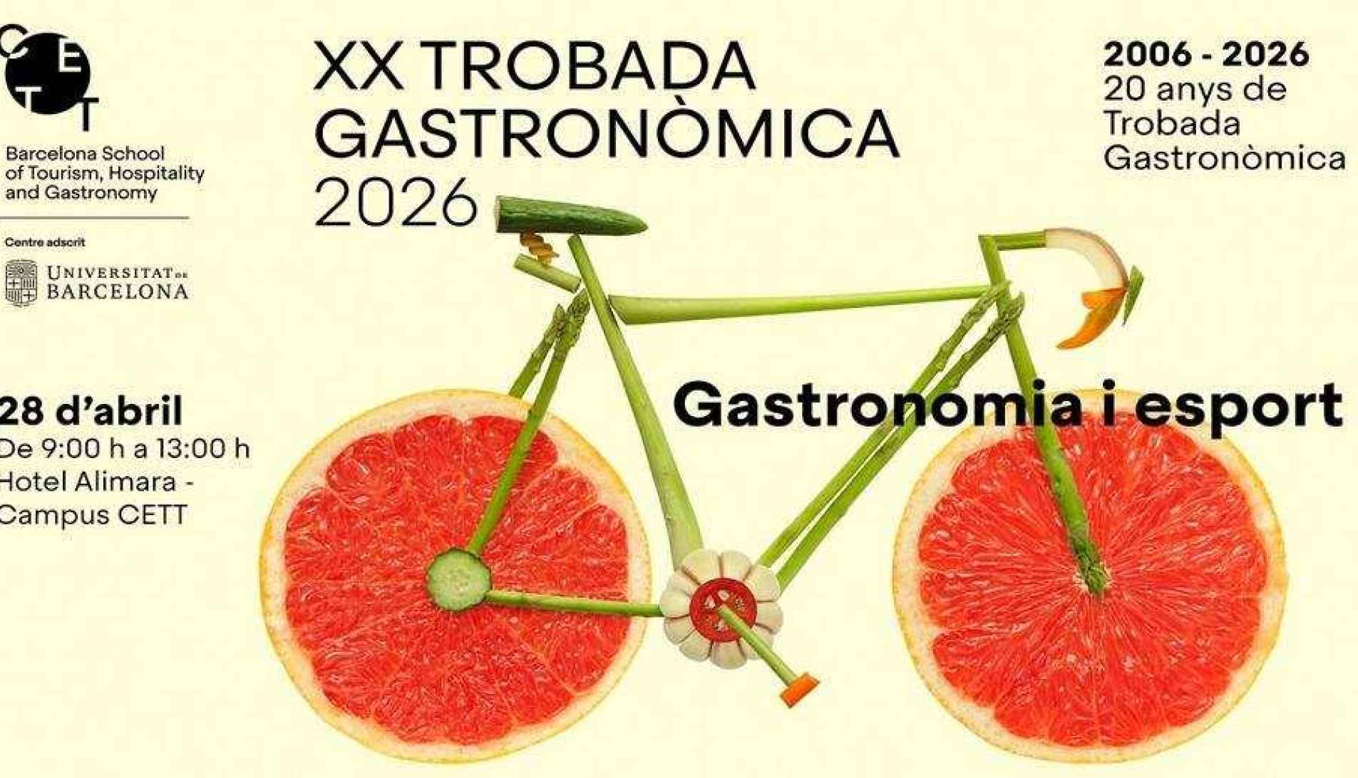 La XX Trobada Gastronòmica del CETT reúne grandes nombres de la cocina catalana en una edición histórica