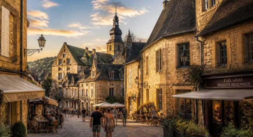 Sarlat la Canéda , una joya del Périgord Negro