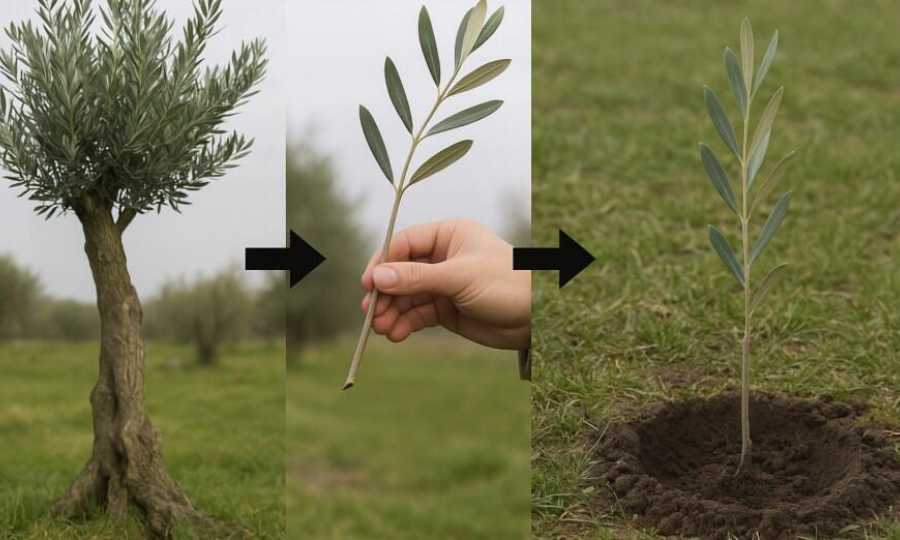 Cómo plantar un olivo partiendo de las ramas y hacerlo paso a paso